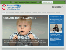 Tablet Screenshot of childcarewestchester.org